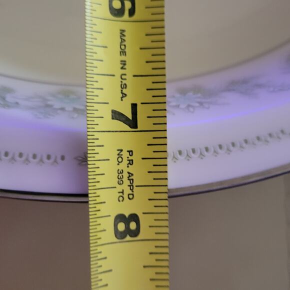 Noritake Ivory China Pattern Lexine 7007 Oval Serving Bowl Vintage - Picture 8 of 8